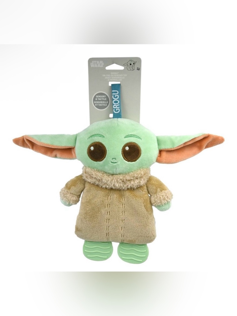 Star Wars Grogu Plush Sensory Teether Toy